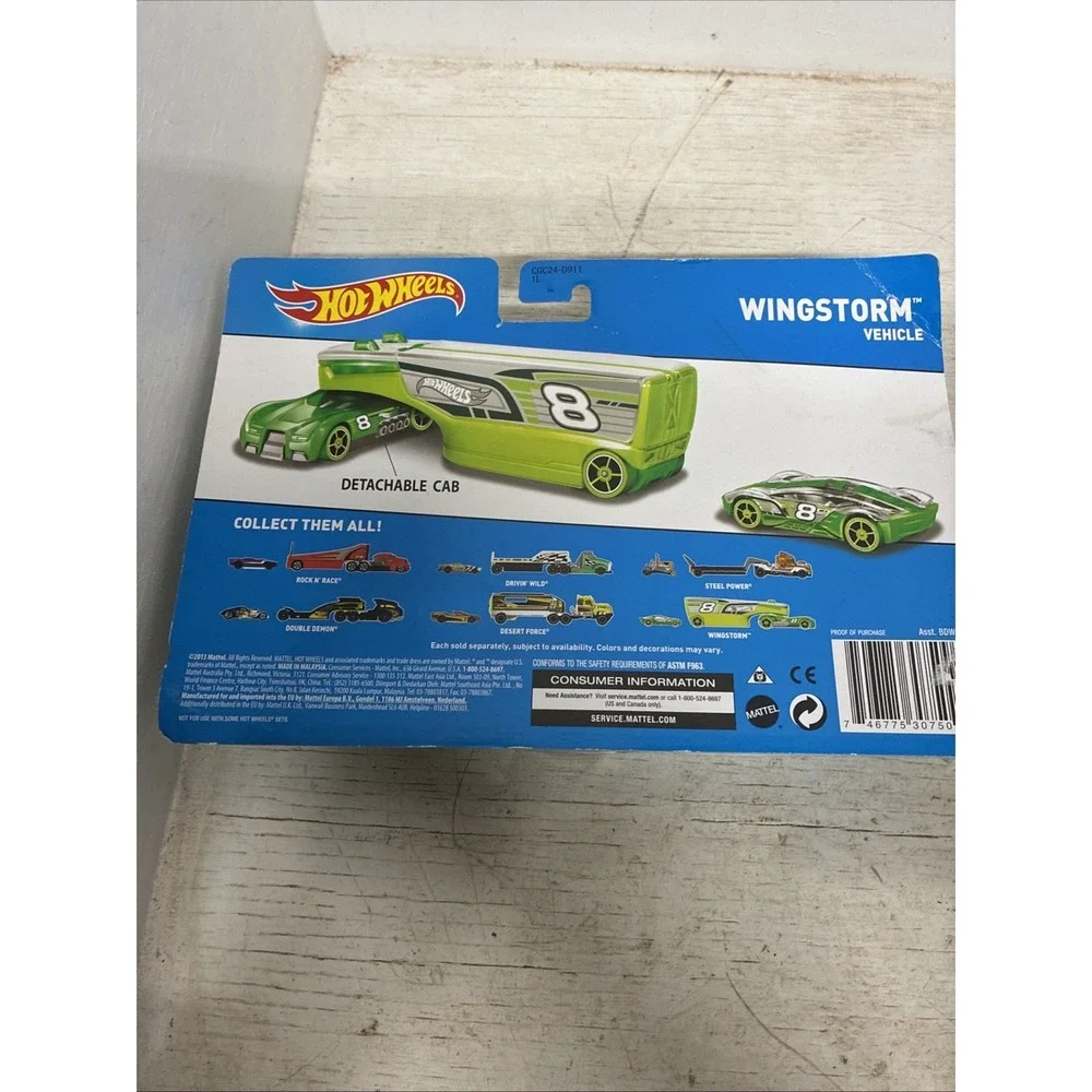 WINGSTORM Hot Wheels Super Rigs Diecast Vehicle 2025 Nip